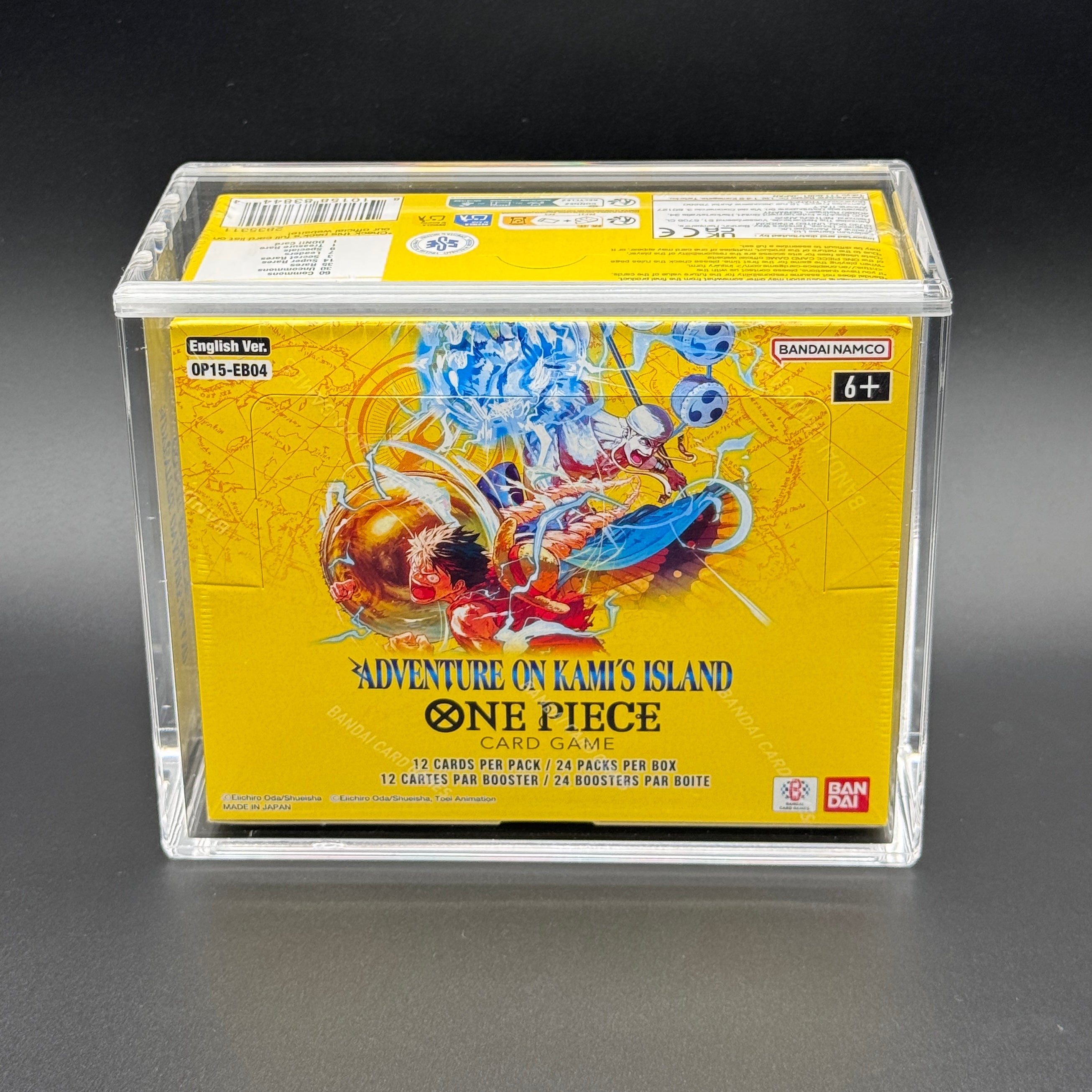 Premium Acrylcase für One Piece Booster Box Englisch OP 04 - OP 15