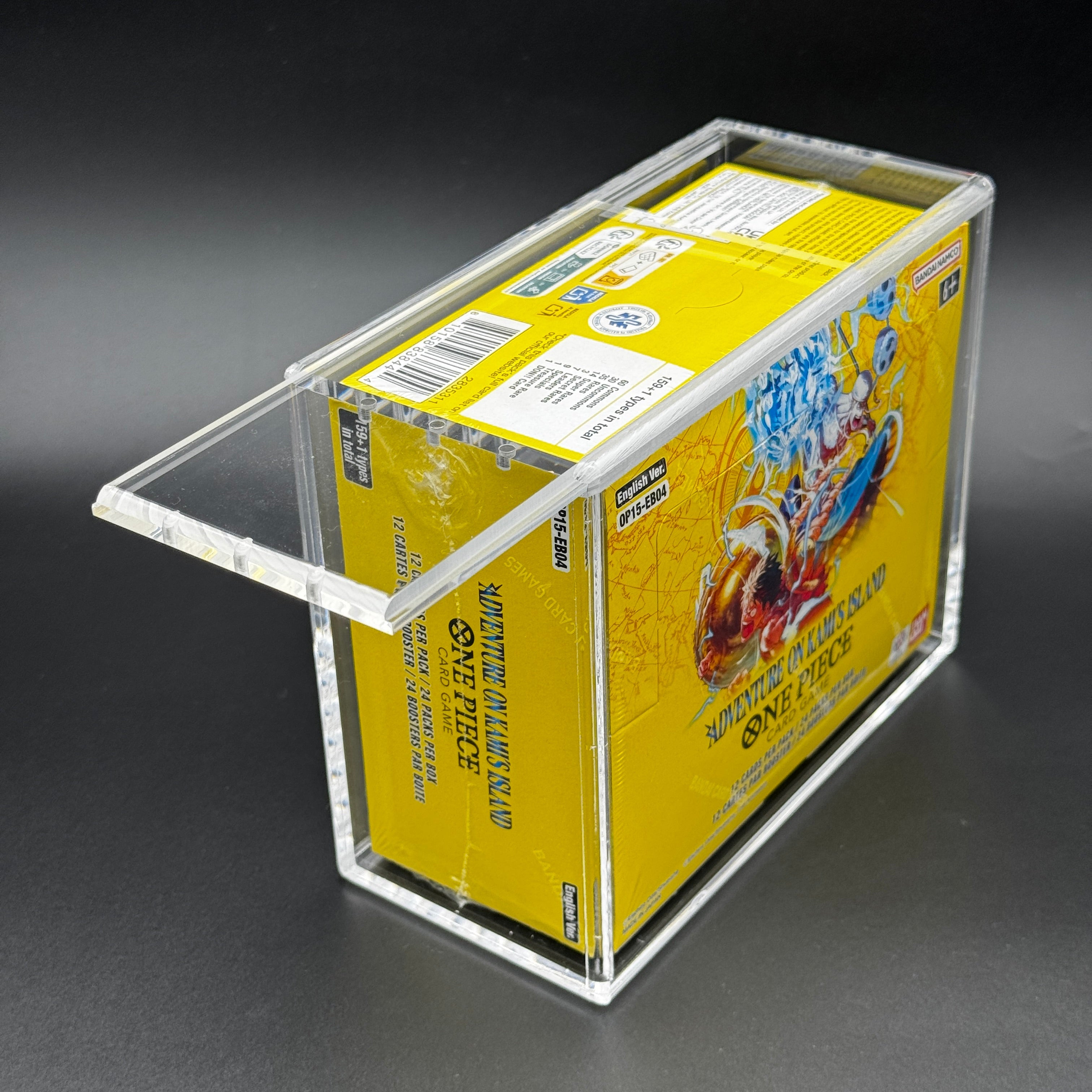 Premium Acrylcase für One Piece Booster Box Englisch OP 04 - OP 15