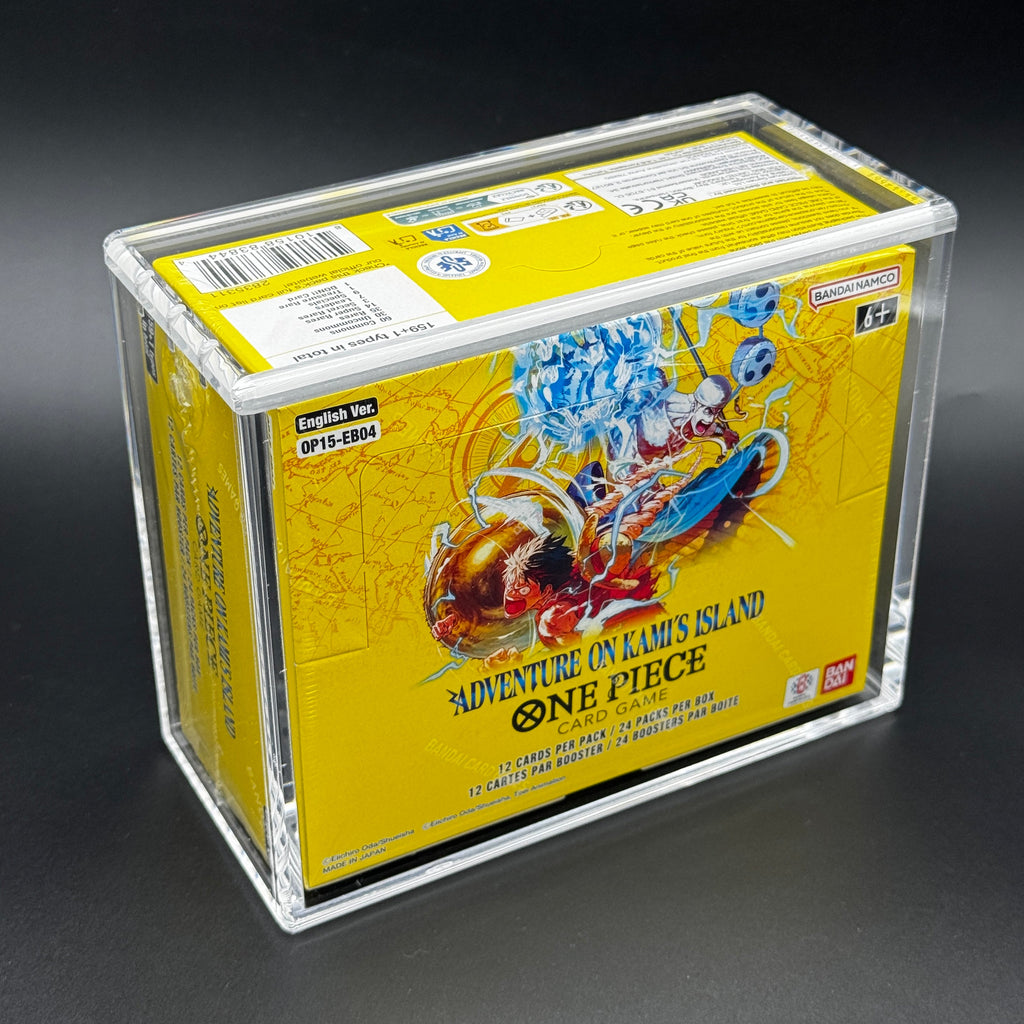 Premium Acrylcase für One Piece Booster Box Englisch OP 04 - OP 15