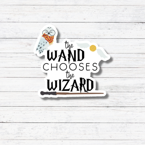 Wand Chooses - Harry Potter Sticker/Magnet