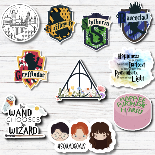 Slytherin-Harry Potter Sticker and Magnet