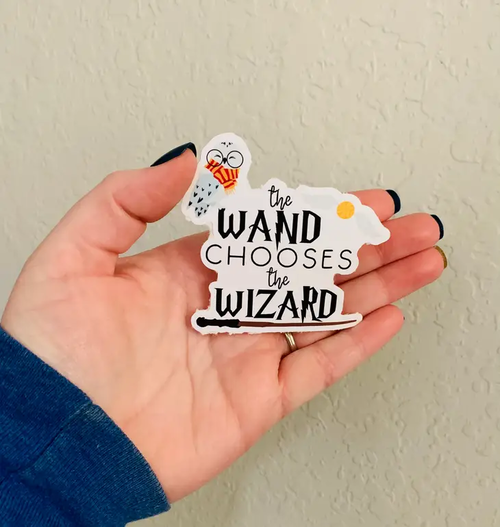 Wand Chooses - Harry Potter Sticker/Magnet