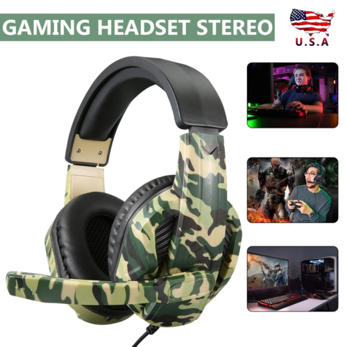 Gaming-Headset mit 3,5-mm-Anschluss – Stereo Surround Sound