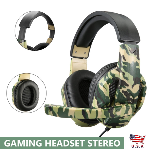 Gaming Headset with 3.5mm Jack – Stereo Surround Sound