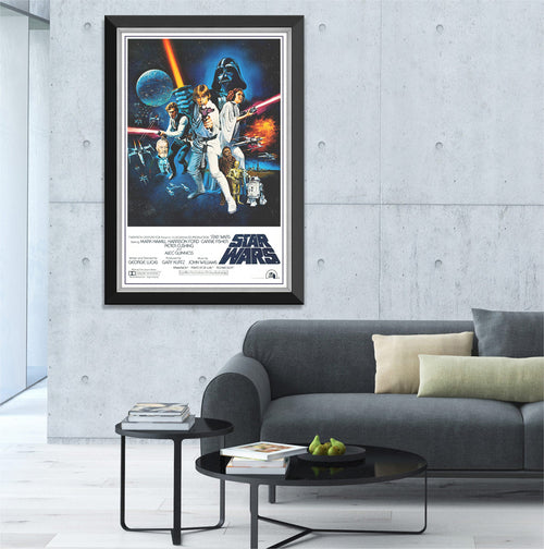 Star Wars Ep IV A New Hope Blasters Movie Poster