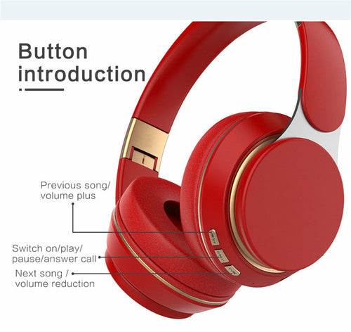 Dragon Wireless Bluetooth 5.0 Gaming-Headset mit TF-Kartensteckplatz